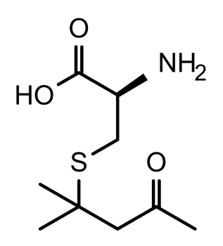 S-4-(4-methylpentan-2-one)-L-cysteine