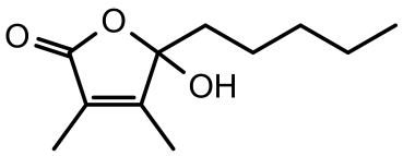 5-Hydroxy-3,4-dimethyl-5-pentylfuran-2-one