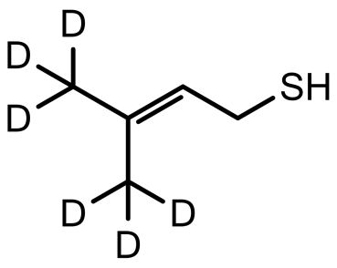 3-Methyl-2-buten-1-thiol-d6