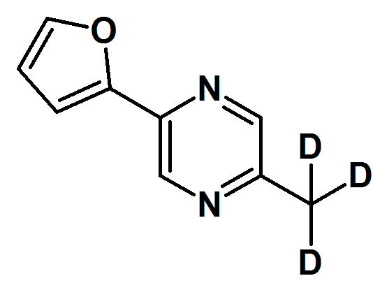 2-(2-Furanyl)-5-methyl-d3-pyrazine