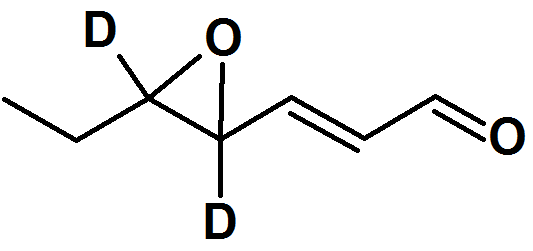 trans-4,5-Epoxy-d2-(E)-2-heptenal
