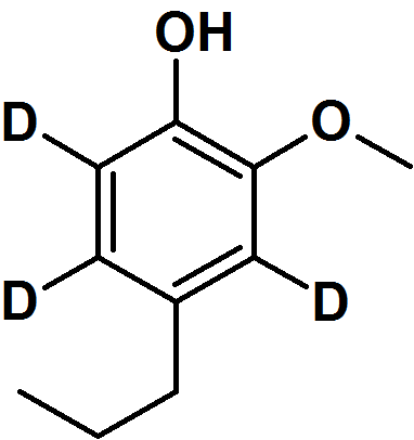 2-Methoxy-4-propylphenol - d3
