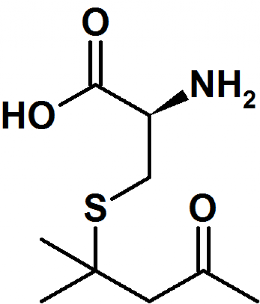 S-4-(4-methylpentan-2-one)-L-cysteine
