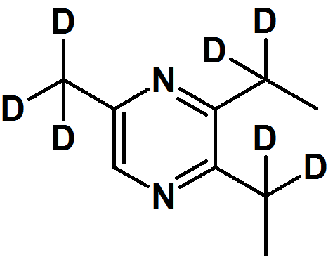 2,3-Diethyl-5-methylpyrazine - d7
