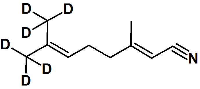 Geranyl nitrile-d6